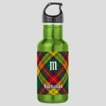 Clan Buchanan Tartan Stainless Steel Water Bottle