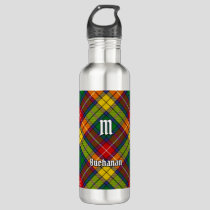 Clan Buchanan Tartan Stainless Steel Water Bottle