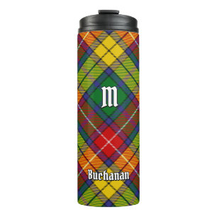 Clan Buchanan Tartan Thermal Tumbler