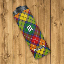 Clan Buchanan Tartan Thermal Tumbler