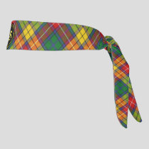 Clan Buchanan Tartan Tie Headband