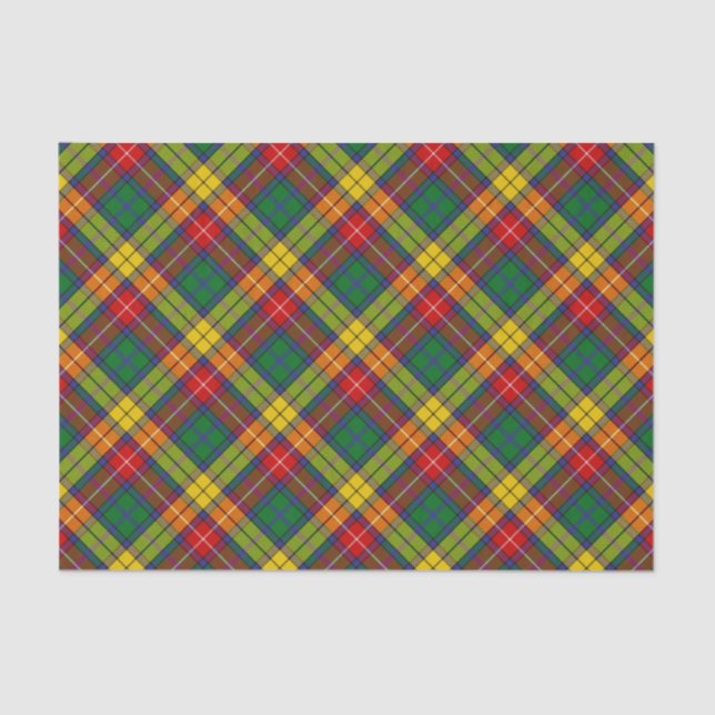 Clan Buchanan Tartan Tissue Paper (Front)