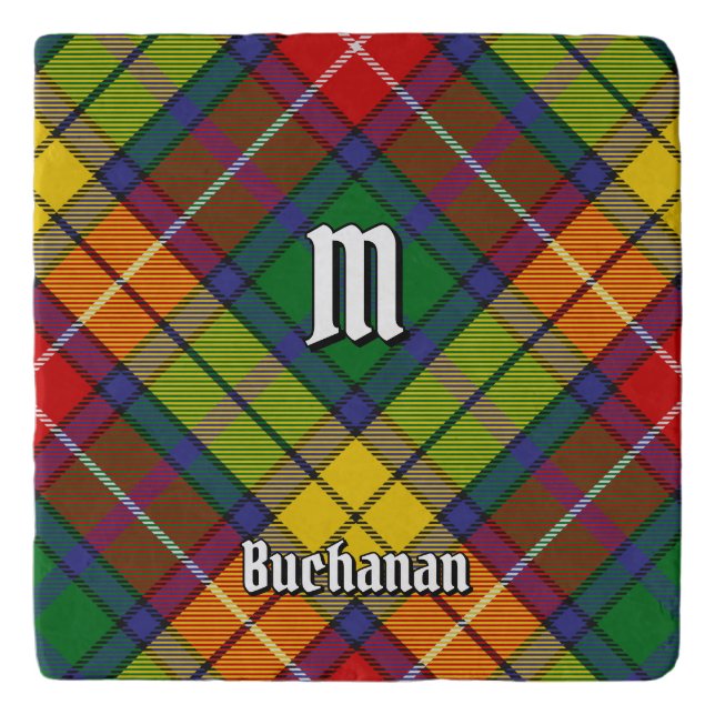 Clan Buchanan Tartan Trivet (Front)
