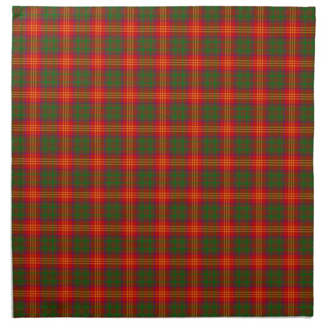 Clan Burns Tartan Napkin (Front)