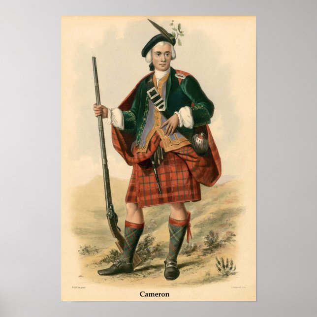 Clan Cameron Poster (Front)