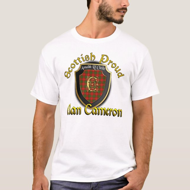 Clan Cameron Scottish Proud Shirts (Front)