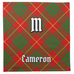 Clan Cameron Tartan Cloth Napkin