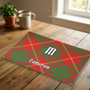 Clan Cameron Tartan Cloth Placemat