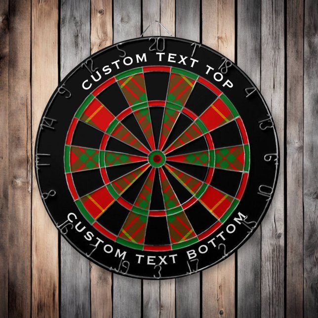 Clan Cameron Tartan Dart Board (Creator Uploaded)