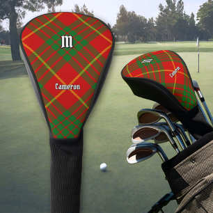 Clan Cameron Tartan Golf Head Cover