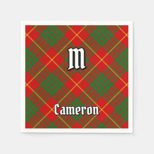 Clan Cameron Tartan Napkins