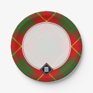 Clan Cameron Tartan Paper Plates