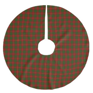 Clan Cameron Tartan Plaid Brushed Polyester Tree Skirt