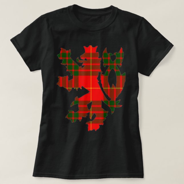 Clan Cameron Tartan Scottish Family Name Scotland  T-Shirt (Design Front)