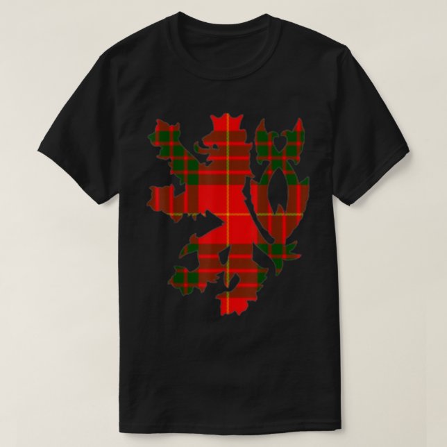 Clan Cameron Tartan Scottish Family Name Scotland  T-Shirt (Design Front)