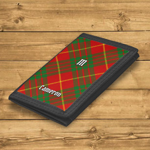 Clan Cameron Tartan Trifold Wallet
