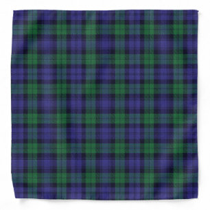 Clan Campbell Black Watch Scottish Tartan Bandana