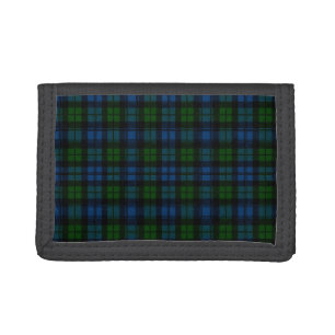 Clan Campbell Military Tartan Trifold Wallet