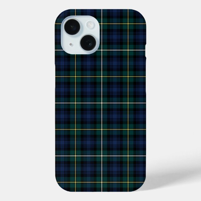 Clan Campbell of Argyll Tartan Case-Mate iPhone Case (Back)