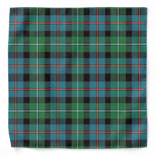 Clan Campbell of Cawdor Tartan Scottish Plaid Bandana