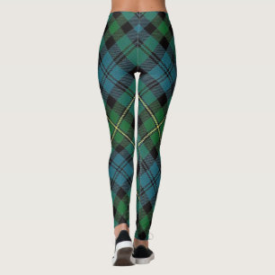 Clan Campbell of Loudoun Plaid Scottish Tartan Leggings