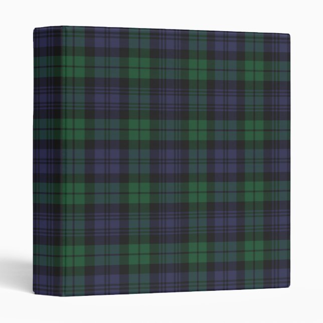 Clan Campbell Tartan Binder (Front/Spine)