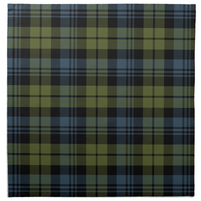 Clan Campbell Tartan Napkin (Front)