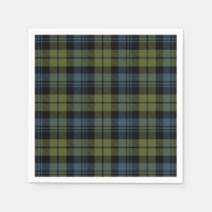 Clan Campbell Tartan Paper Napkins
