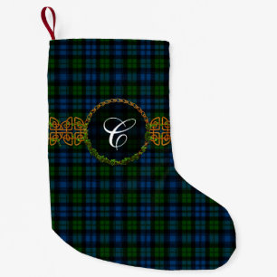 Clan Campbell Tartan Small Christmas Stocking