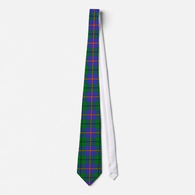 Clan Carmichael Tartan Neck Tie (Front)
