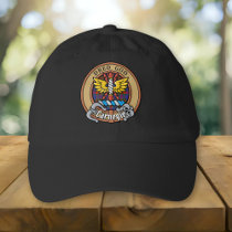 Clan Carnegie Crest over Tartan Hat