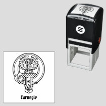 Clan Carnegie Crest Self-inking Stamp