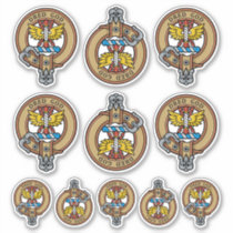 Clan Carnegie Crest Sticker Set