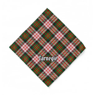 Clan Carnegie Dress Tartan Bandana