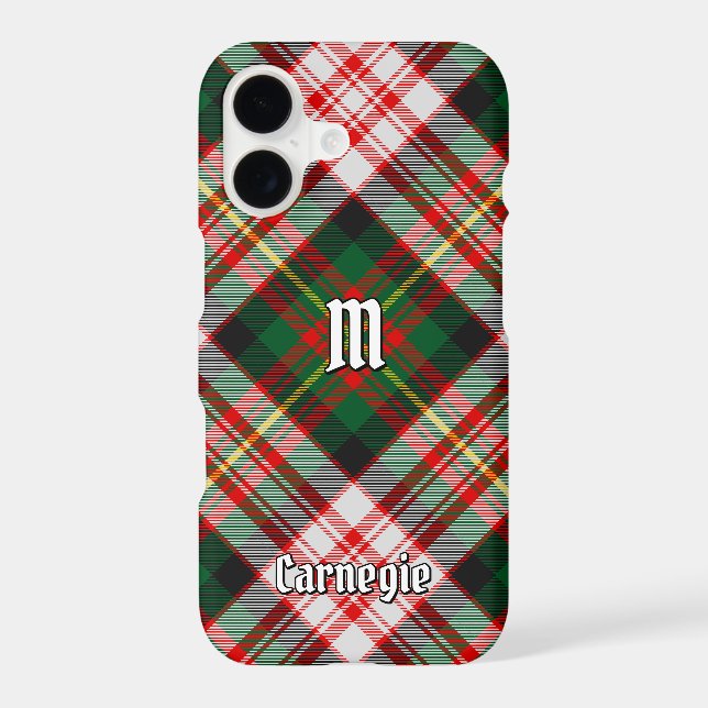 Clan Carnegie Dress Tartan Case-Mate iPhone Case (Back)