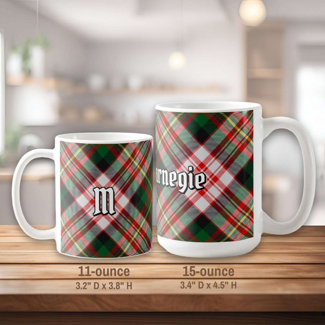 Clan Carnegie Dress Tartan Coffee Mug (Creator Uploaded)