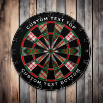 Clan Carnegie Dress Tartan Dart Board