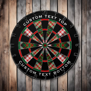 Clan Carnegie Dress Tartan Dart Board