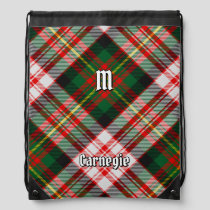 Clan Carnegie Dress Tartan Drawstring Bag