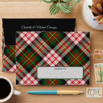 Clan Carnegie Dress Tartan Envelope