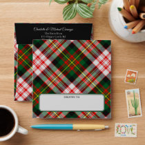 Clan Carnegie Dress Tartan Envelope