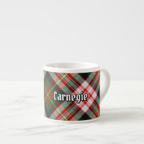 Clan Carnegie Dress Tartan Espresso Cup