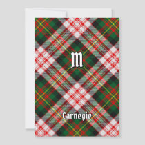 Clan Carnegie Dress Tartan Invitation