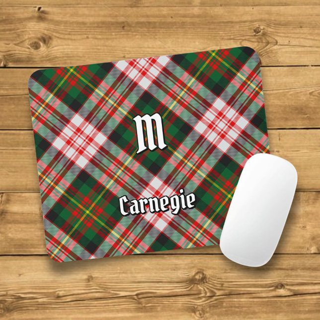 Clan Carnegie Dress Tartan Mouse Pad (Creator Uploaded)