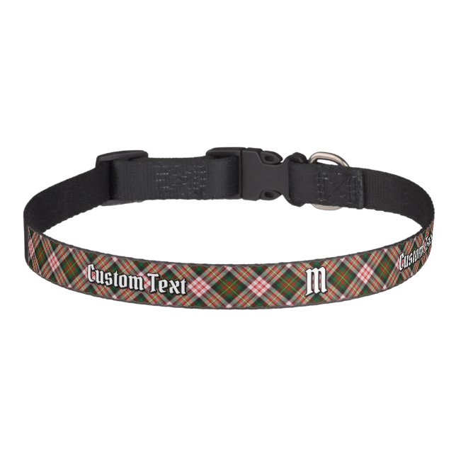 Clan Carnegie Dress Tartan Pet Collar (Front)