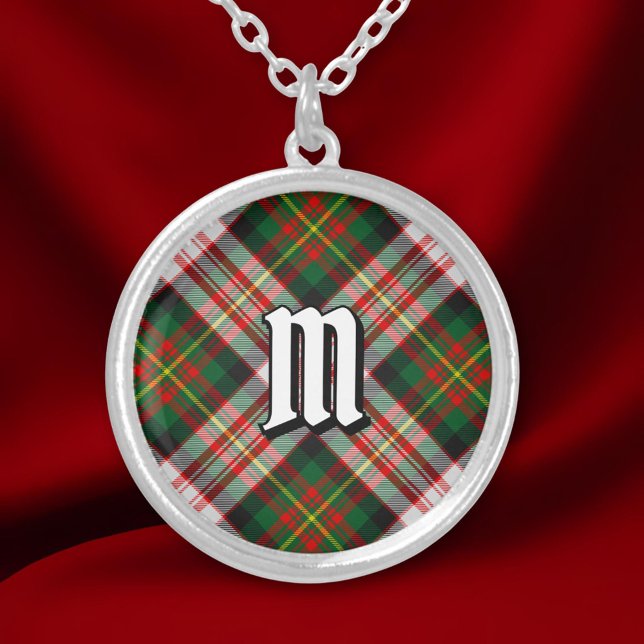 Clan Carnegie Dress Tartan Silver Plated Necklace (Creator Uploaded)