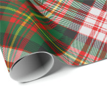 Clan Carnegie Dress Tartan Wrapping Paper