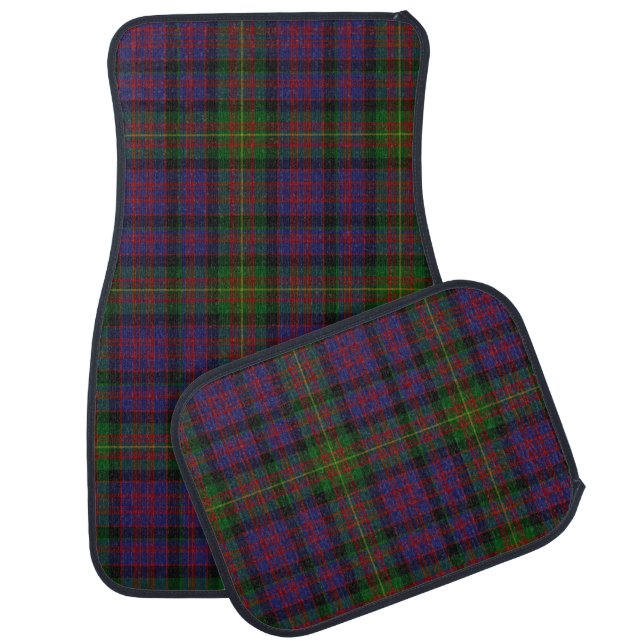 Clan Carnegie Plaid Car Mat Set (Set)
