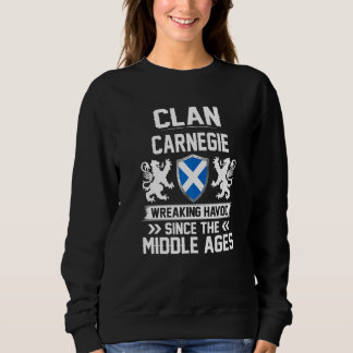 Clan Carnegie Scottish Family Clan Scotland Wreaki Sweatshirt