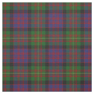 Clan Carnegie Scottish Tartan Plaid Fabric